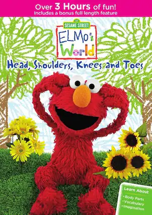 Front. Elmo's World: Head, Shoulders, Knees and Toes - DVD.