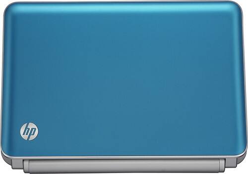 Front Standard. HP - Mini Netbook / Intel® Atom™ Processor / 10.1" Display / 1GB Memory / 250GB Hard Drive - Ocean Drive.
