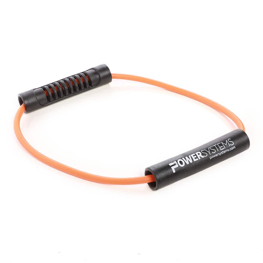 Power Systems - Versa O Commercial 10" Resistance Tube Band, Extra Light Resistance Band (4-15 lbs) - Orange