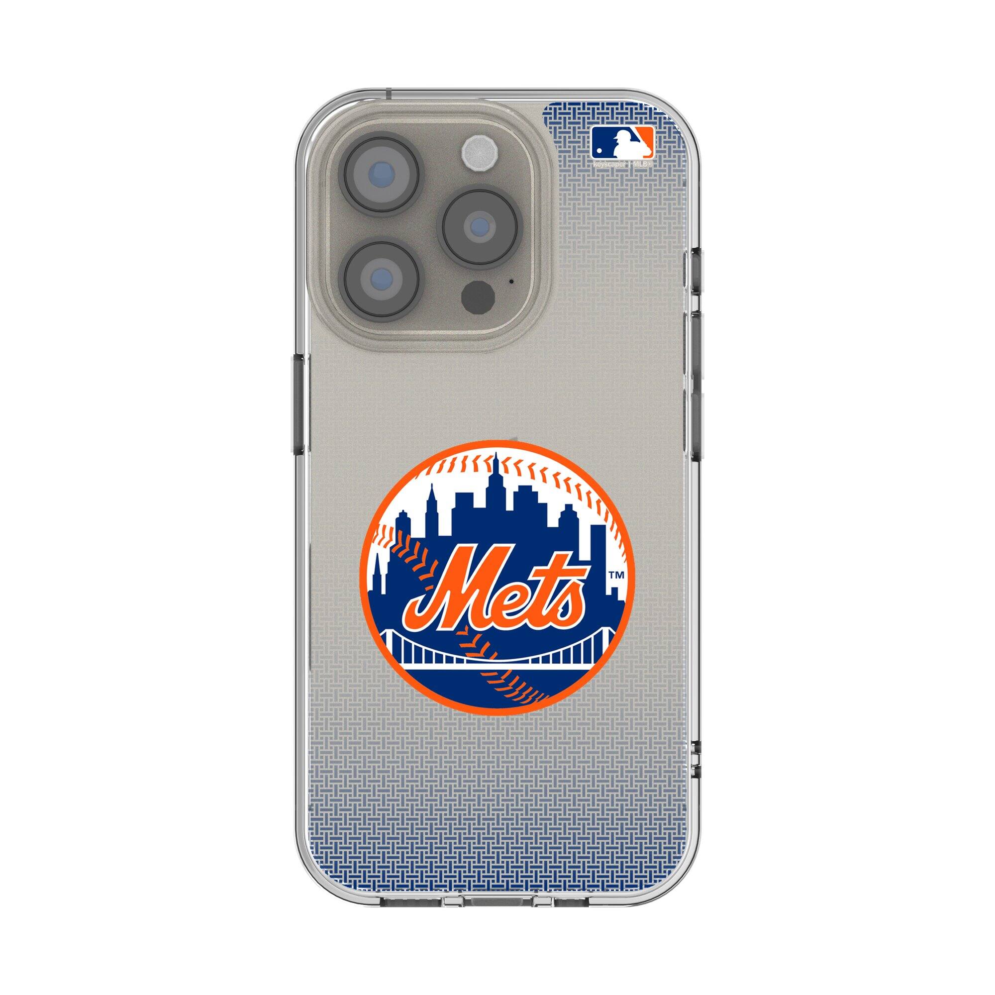 Keyscaper - MLB - New York Mets - Linen Logo iPhone Clear Case - 15 Pro - Multicolor price history on PriceWatchPro