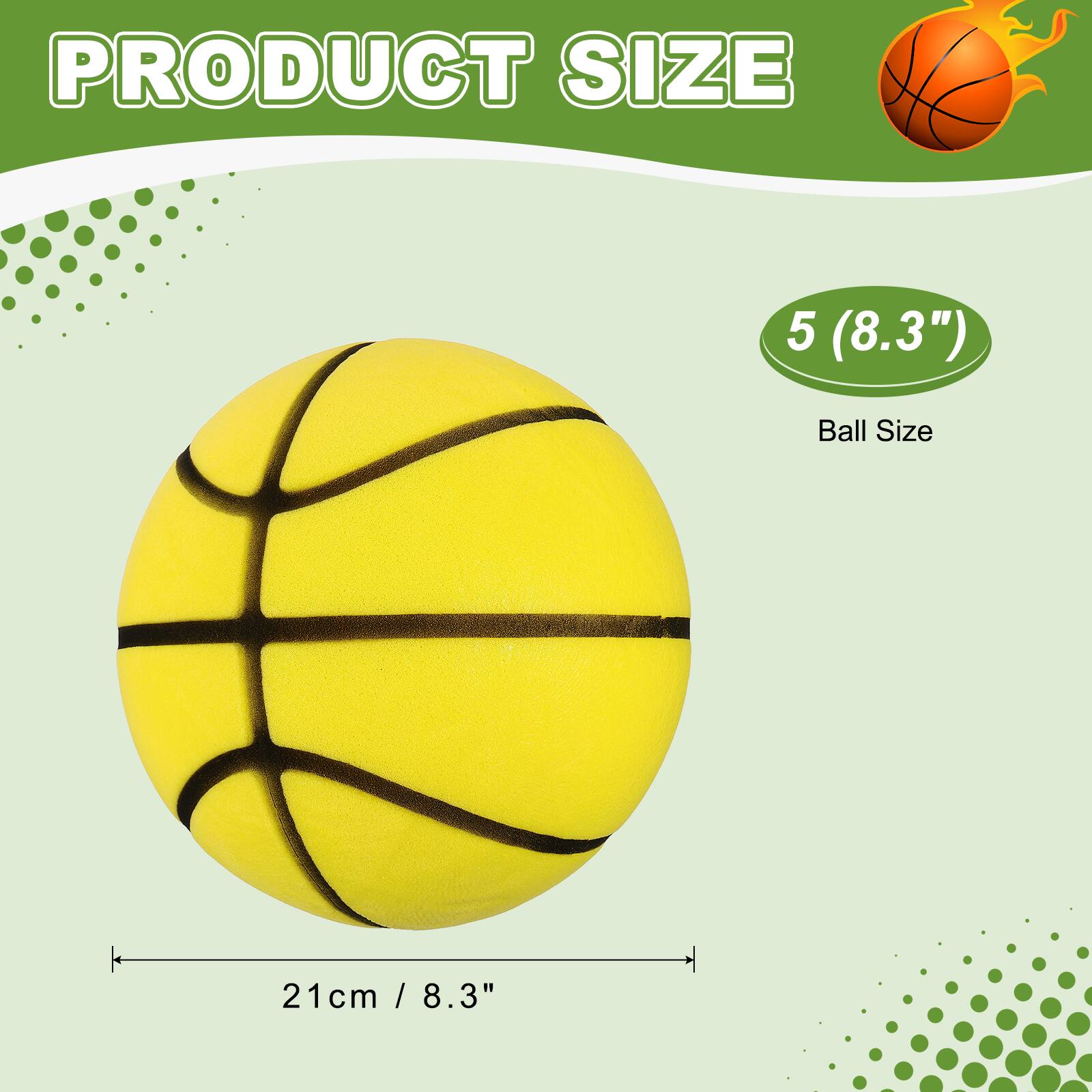 PRODUCT SIZE 5 (8.3")  
Ball Size 21cm / 8.3"