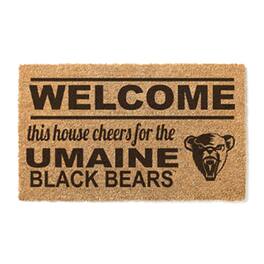 Jardine - Maine Black Bears 18" x 30" Welcome Doormat - Brown