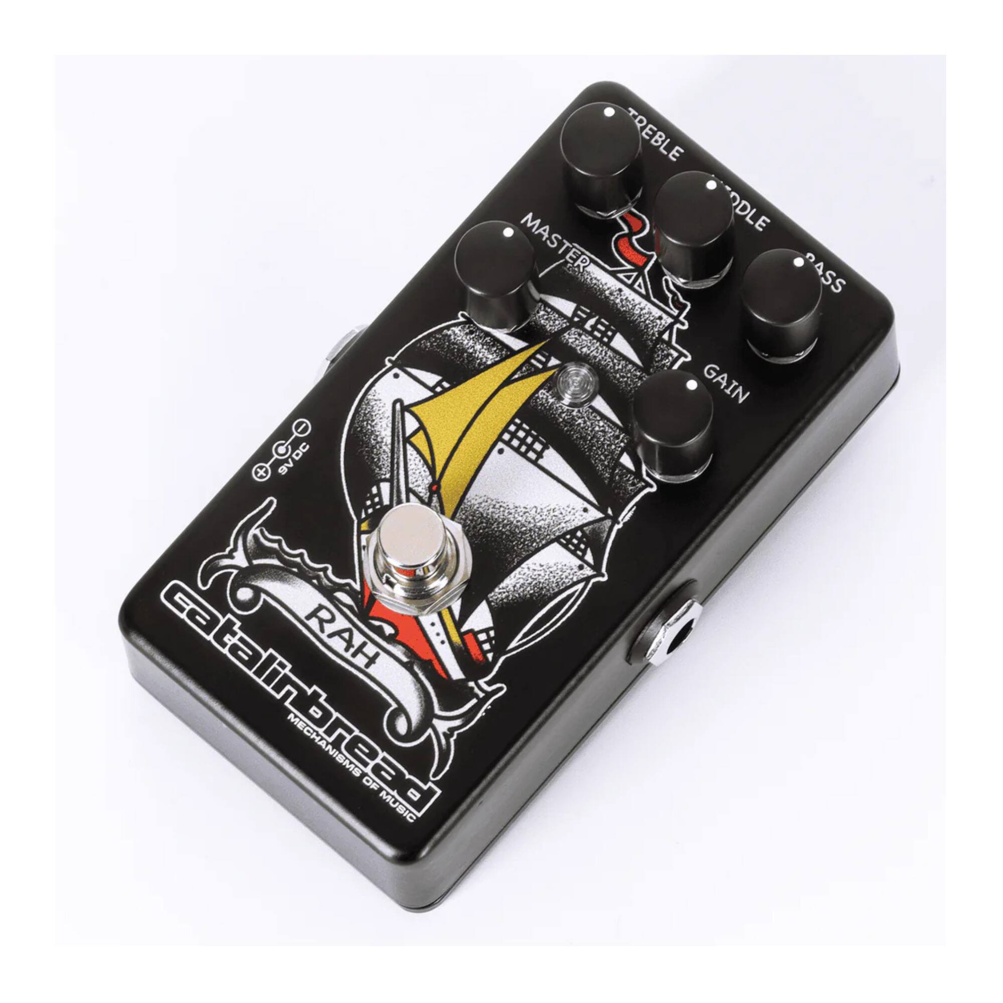 TREBLE ODLE MASTER PASS F GAIN + 9VDC catalin RAH catalinbread MECHANISMS OF MUSIC