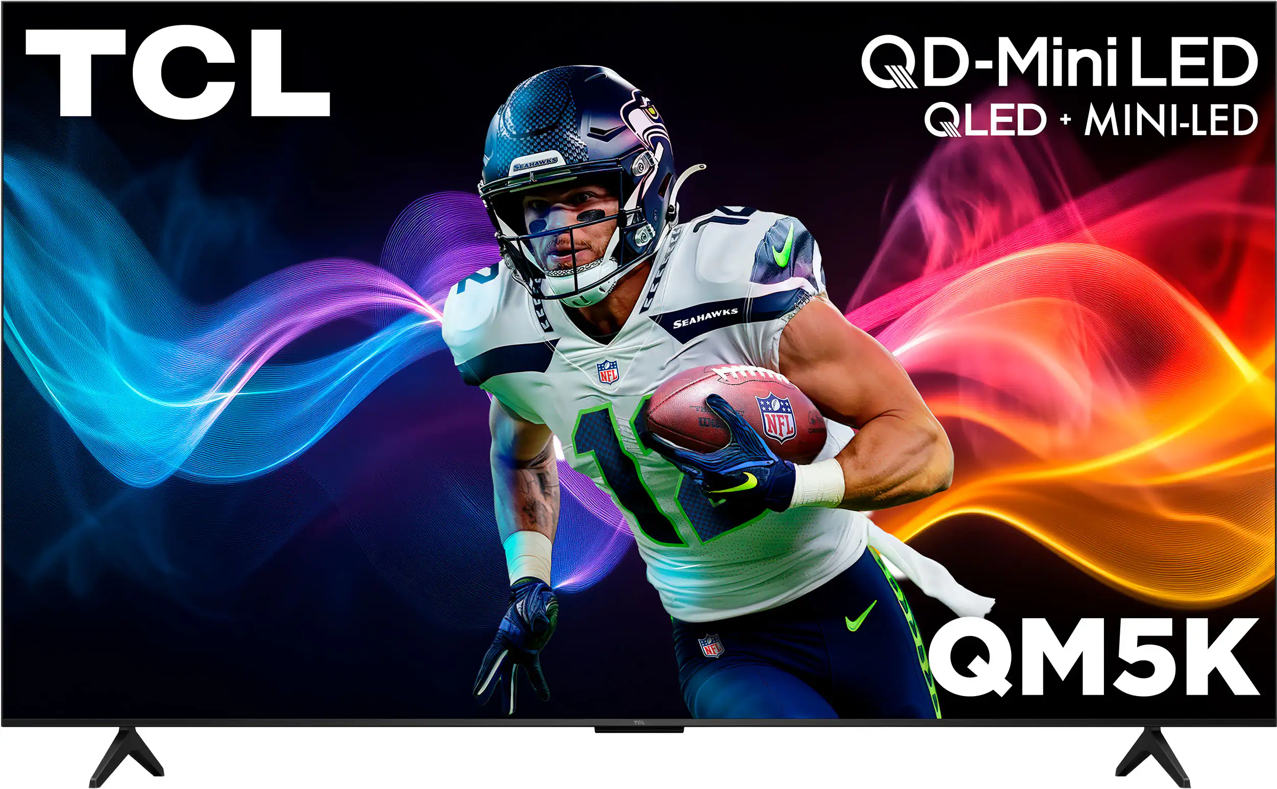 TCL SEAMAWS B RO NFL BC SEAHAWKS ALIT D-Mini LED LED + MINI-LED TH W NFL E NEL QM5K