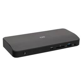 C2G - 757120545361 USB C 11-In-1 Docking Station - Black - Charging Capability - Memory Card Reader - SD, SDHC, SDXC - 180 Wat