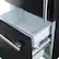 Alt View 10. Forno Appliances - Milano Espresso 17.2 Cu. Ft. Bottom Freezer Refrigerator with Built-In Ice Maker - Black.