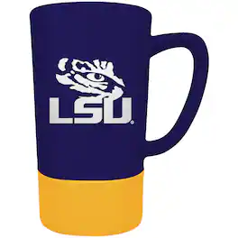 Great American Products - LSU Tigers Team Logo 16oz. Laser Etched Jump Mug - Multicolor