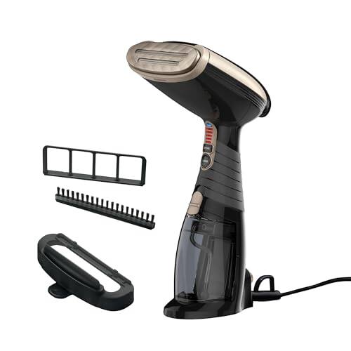 Front. Vulpecula Spade - Conair Handheld Garment Steamer for Clothes, Turbo ExtremeSteam 1875W Fabric Steamer, Portable Handheld Design, Strong.