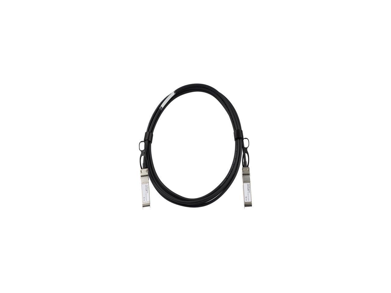 Alt View 1. Startech - StarTech.com EXSFP10GEDA3 9.84 ft. Cat SFP+ Black Network Ethernet Cable.