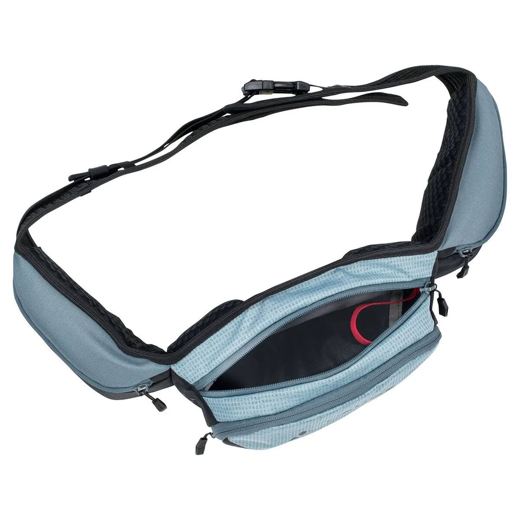 Alt View 3. VAUDE - Vaude Maob 3 Cycling Waist Pack  - Nordic Blue - Nordic Blue.