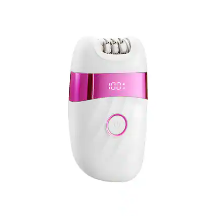 Front. Cluzine - 2-in-1 Epilator & Shaver, Type-C Rechargeable, IPX7 Waterproof Hair Remover for Women.
