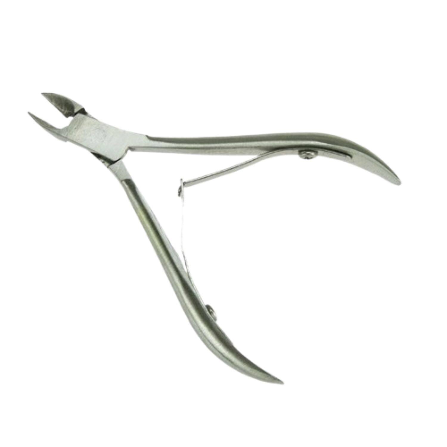 Front. Stock Preferred - Heavy Duty Toenail Clippers for Thick & Ingrown Nails - Silver.