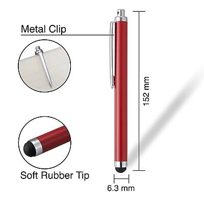 Metal Clip  
152 mm  

Soft Rubber Tip  
6.3 mm