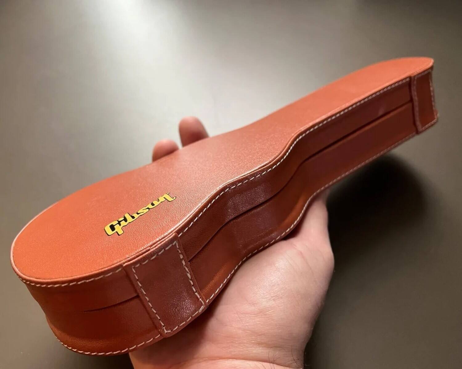 Alt View 2. Axe Heaven - Axe Heaven -Gibson Les Paul Original Brown Mini Hardshell Guitar Case   - Collectibles - Multicolor.