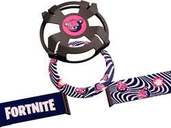 Woojer - Fortnite Strap 3 Ring, Armor & Belt Style-set - Cuddle Team Leader Edition - Black, Pink - Front_Zoom