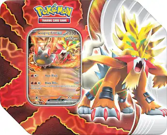 gouging fire pokemon card value ex 214/162 In this Paradox Destinies Tin Gouging Fire ex #12 Prices