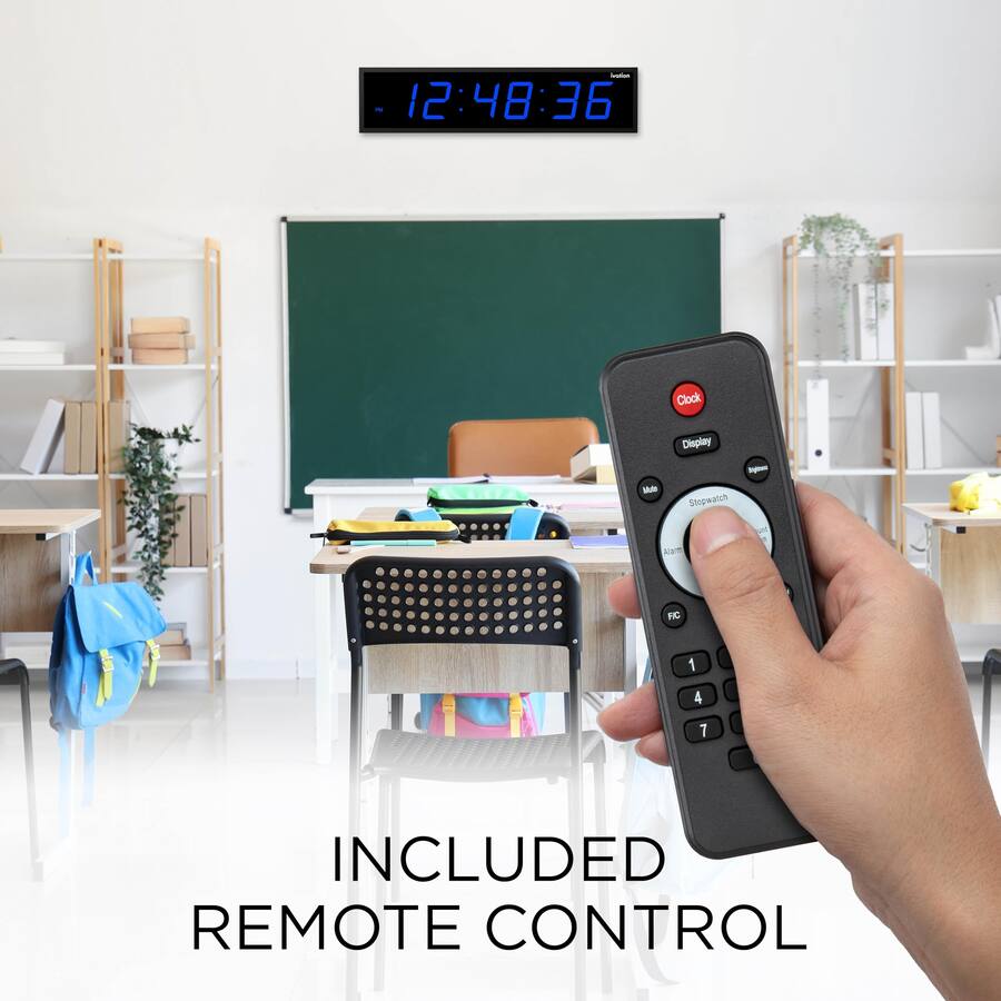 Ivation Large Digital Clock, 36