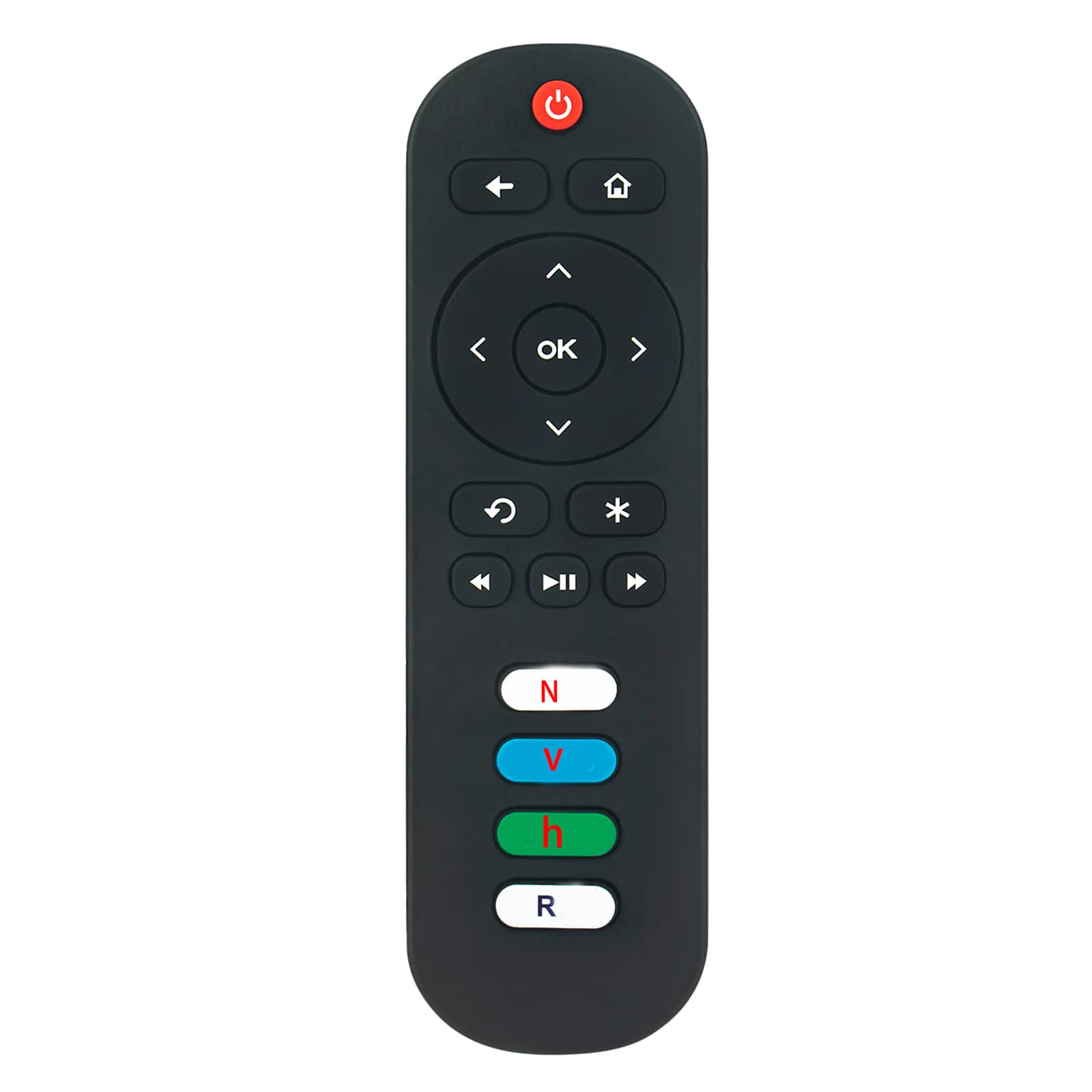 WINFLIKE - New Universal Replacement Remote Control fit for TCL Roku TV Remote Controller - Black