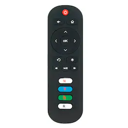 WINFLIKE - New Universal Replacement Remote Control fit for TCL Roku TV Remote Controller - Black