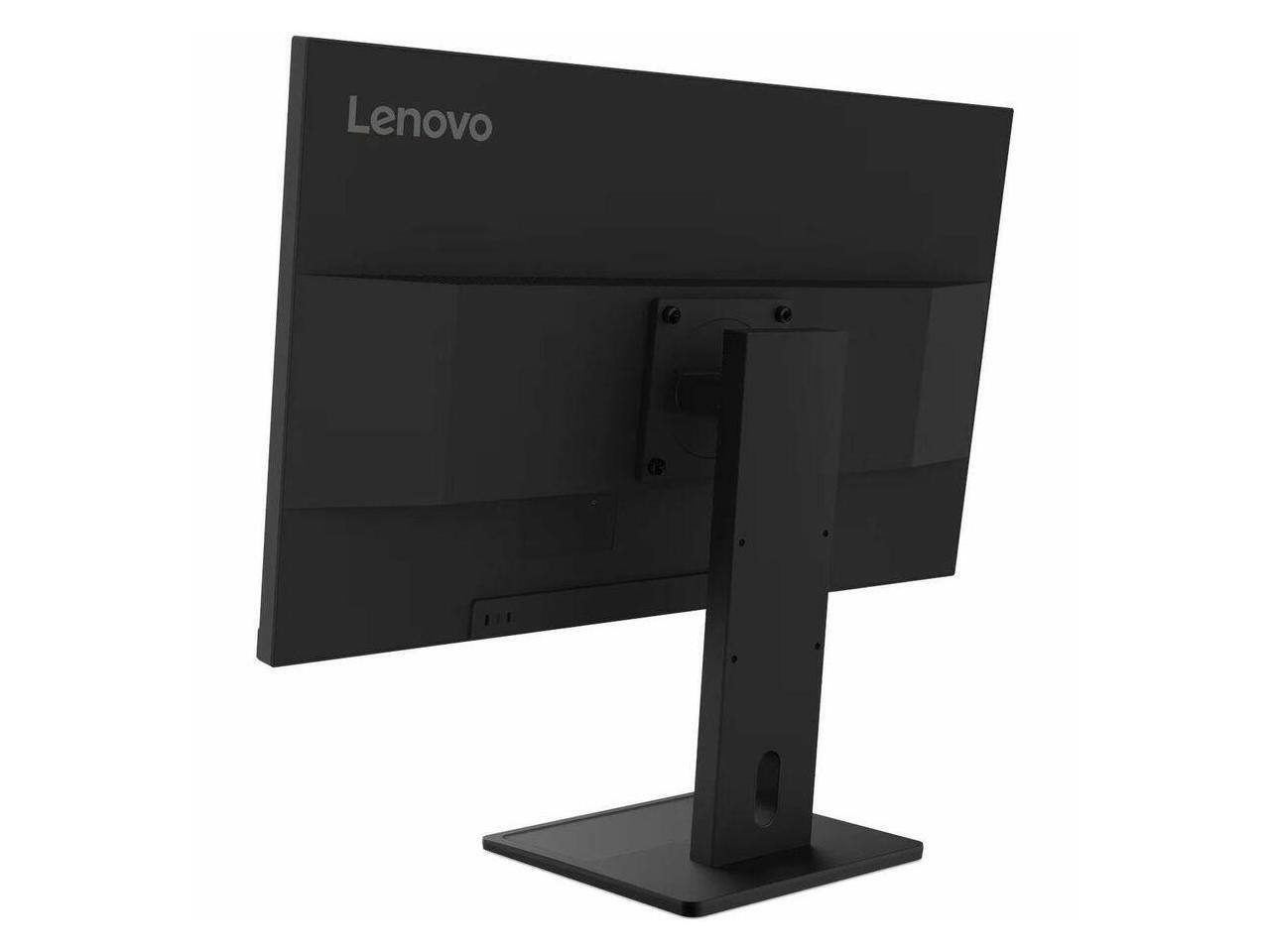 Alt View 6. Lenovo - Lenovo ThinkVision E27Q-40 27" WQHD IPS Monitor - 2560x1440 - 16.7M Colors - 350 Nit - 4 ms - 100 Hz - HDMI/DisplayPort - Raven Black.