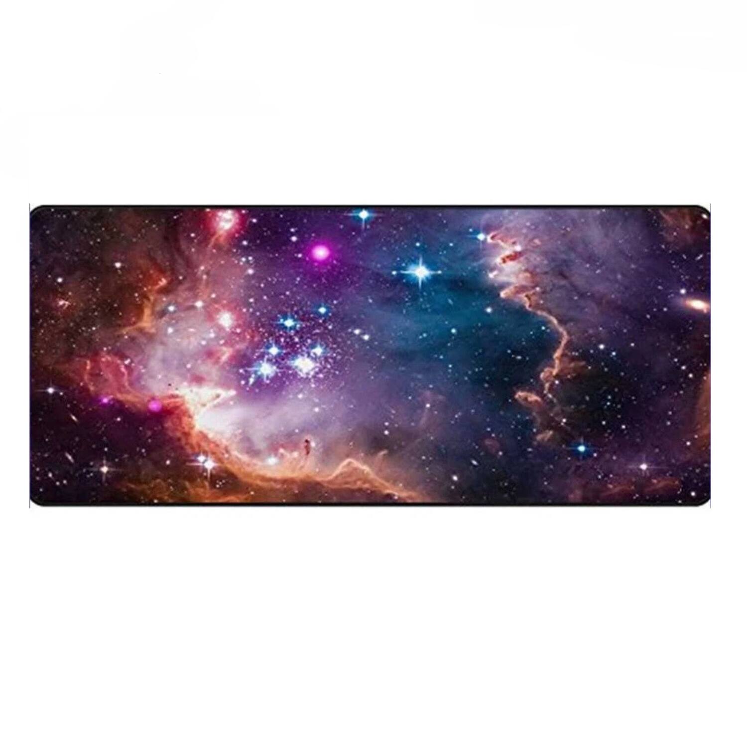 Stock Preferred - Galaxy Extended Gaming Mouse Pad - Multicolor