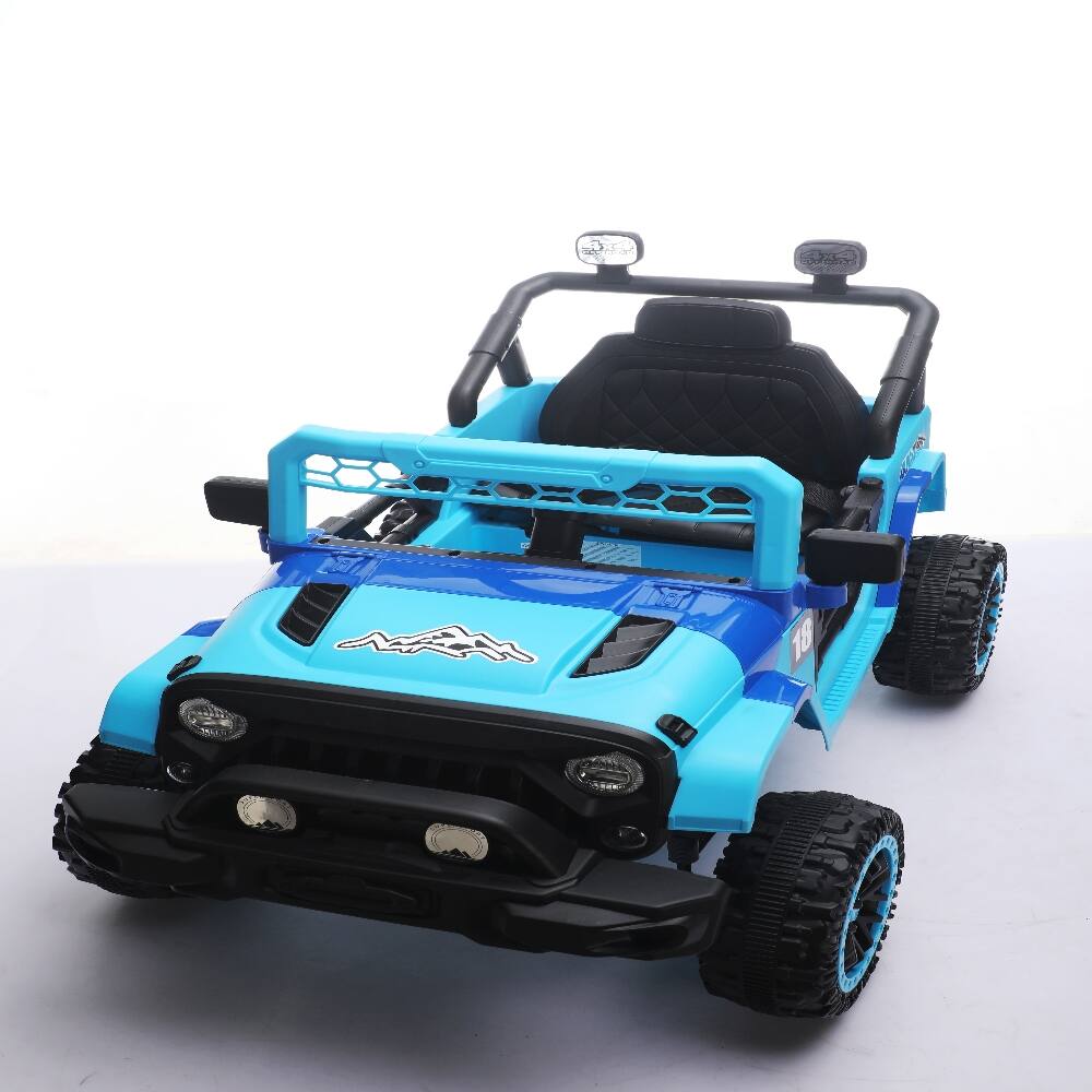 Left. Ropilly - Ropilly 12V Kids Ride On Car Blue Electric Car for Kids 3-5 Years.