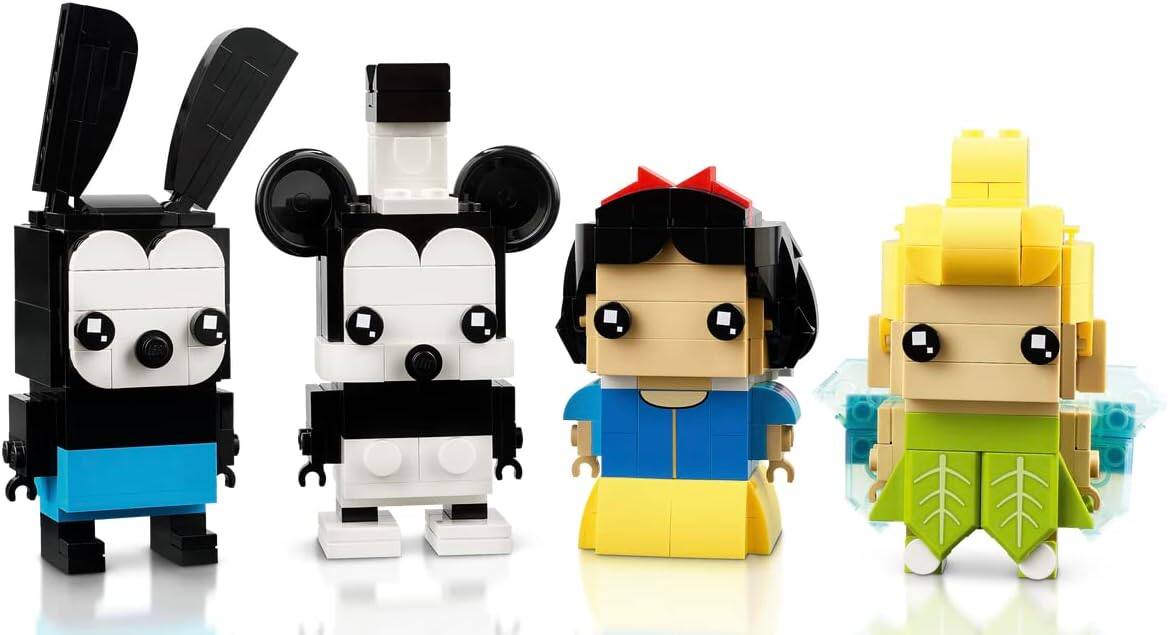 Alt View 2. LEGO - LEGO Brickheadz: Disney 100th Celebration - 501 Piece Building Kit [LEGO, #40622].