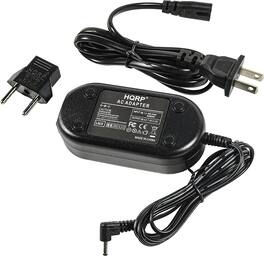 HQRP - AC Adapter Power Supply Replacement for Canon CA-PS700 PowerShot SX1, SX20, SX10, S3, S5, SX70 HS