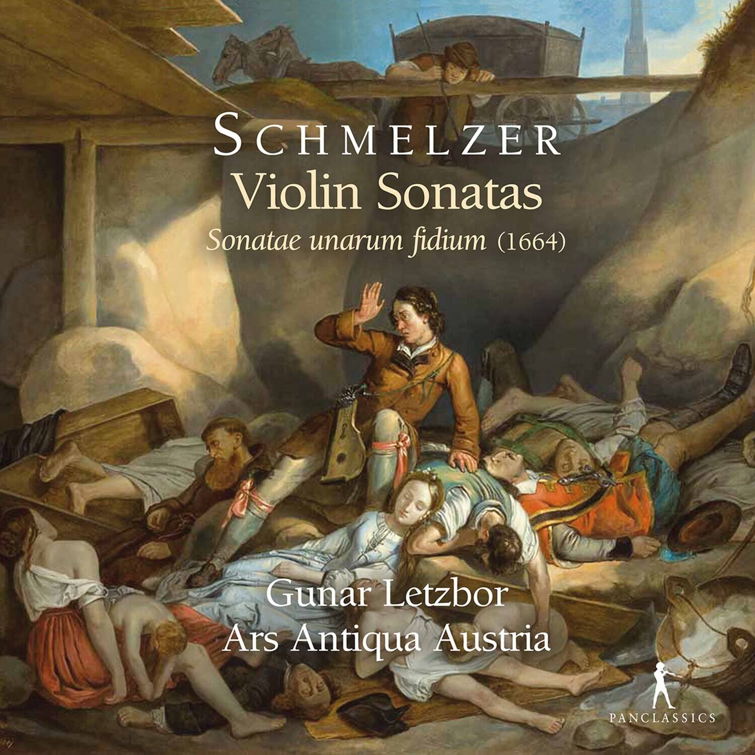 SCHMELZER  
Violin Sonatas  
Sonatae unarum fidium (1664)  

Gunar Letzbor  
Ars Antiqua Austria  

PANCLASSICS