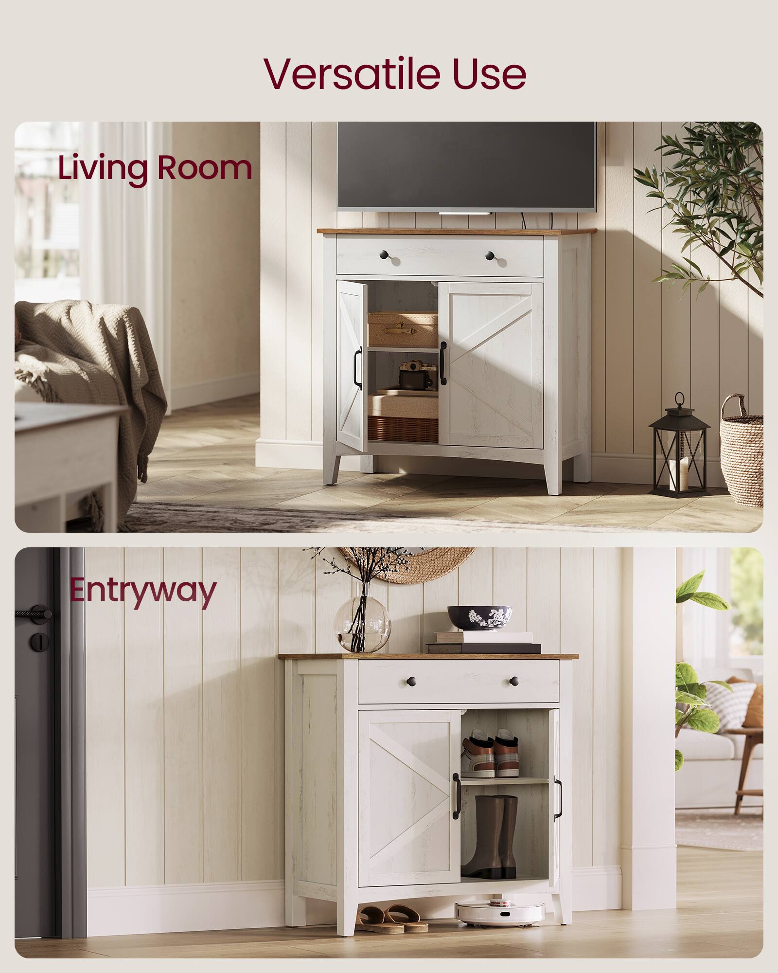 Versatile Use

Living Room

Entryway