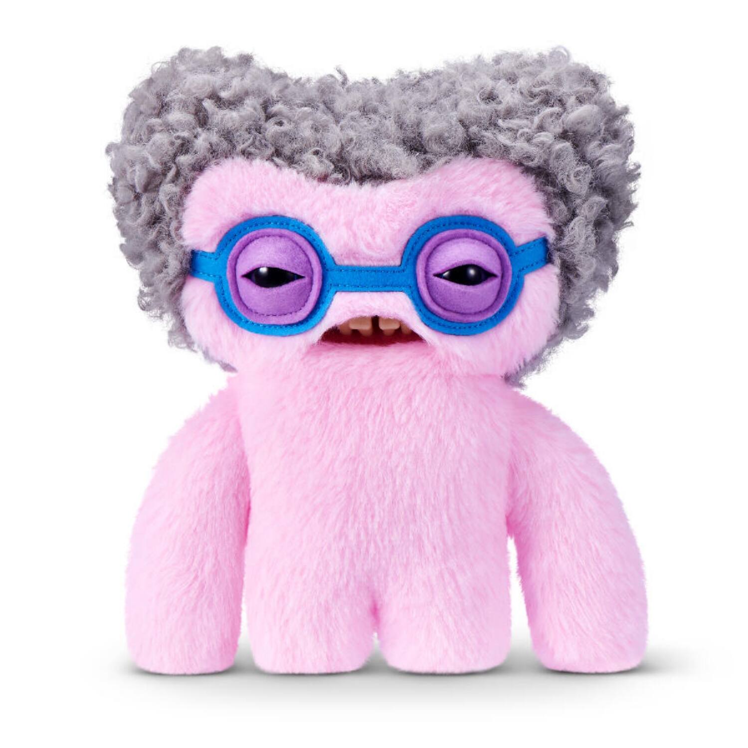 Zuru Fuggler Old Fogies Squidge 9 Inch Plush Toy - Pink