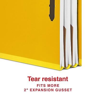 Tear resistant  
FITS MORE  
2" EXPANSION GUSSET