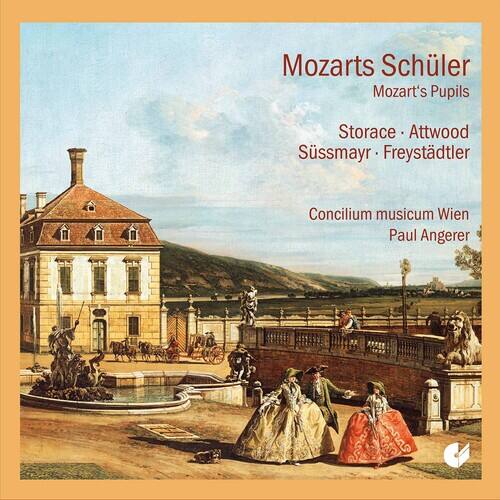 Mozarts Schüler  
Mozart's Pupils  

Storace • Attwood  
Süssmayr • Freystädter  

Concilium musicum Wien  
Paul Angerer