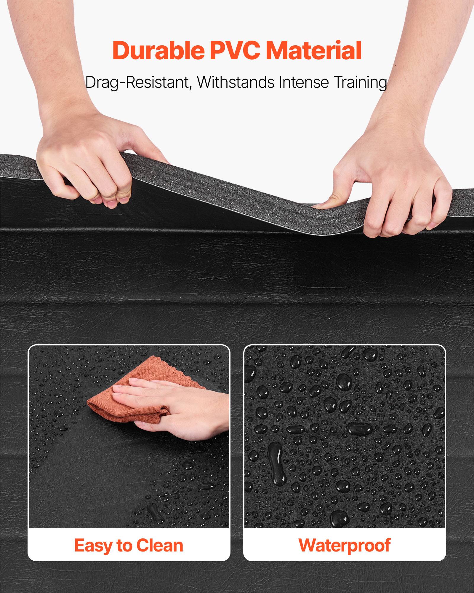 Durable PVC Material  
Drag-Resistant, Withstands Intense Training  

Easy to Clean  

Waterproof