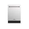 Thor Kitchen - 24" Top Control Built-In Dishwasher Stainless Steel Tub with 3rd Rack, 47 dBA - Stainless Steel