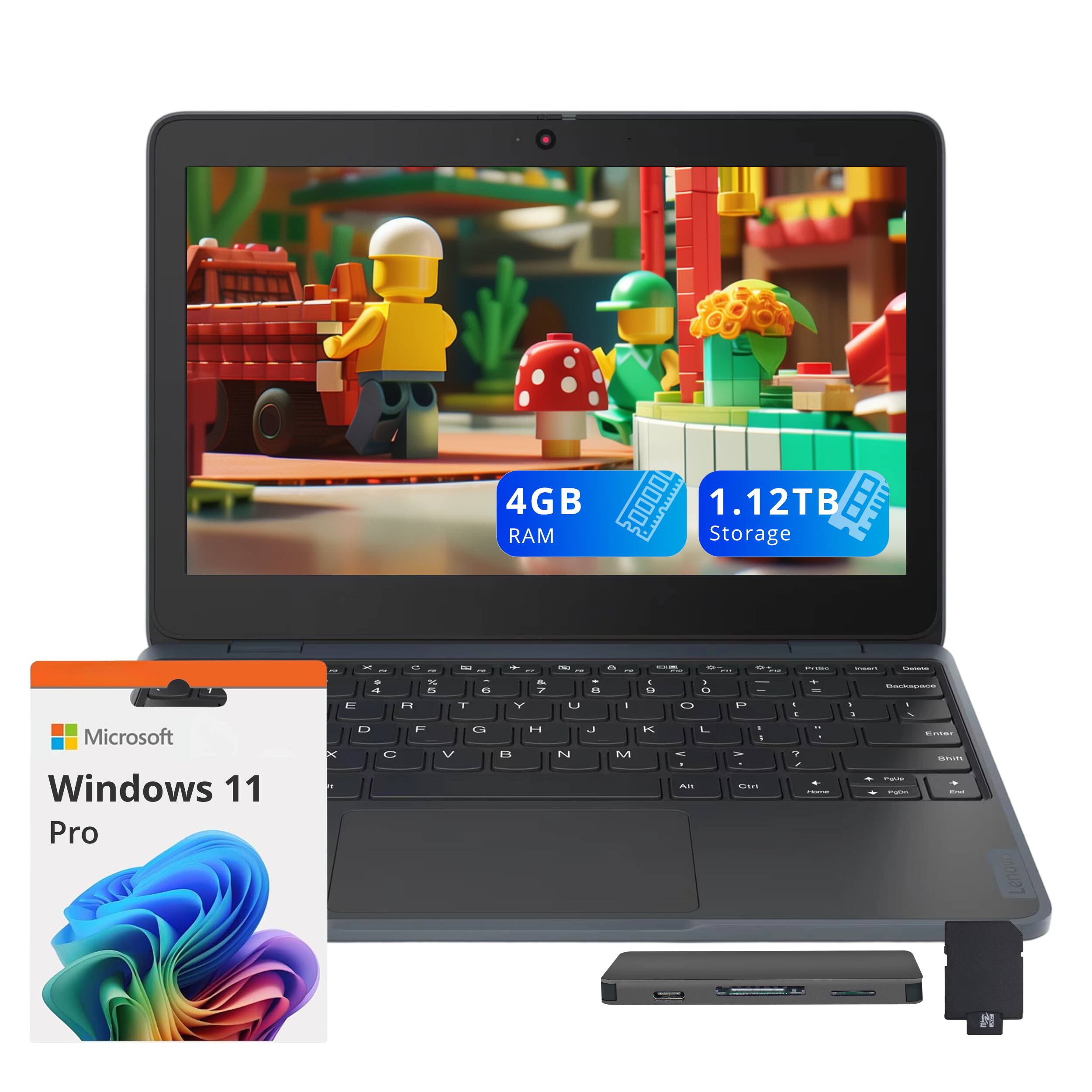 4GB RAM 1.12TB Storage Microsoft Windows 11 Pro