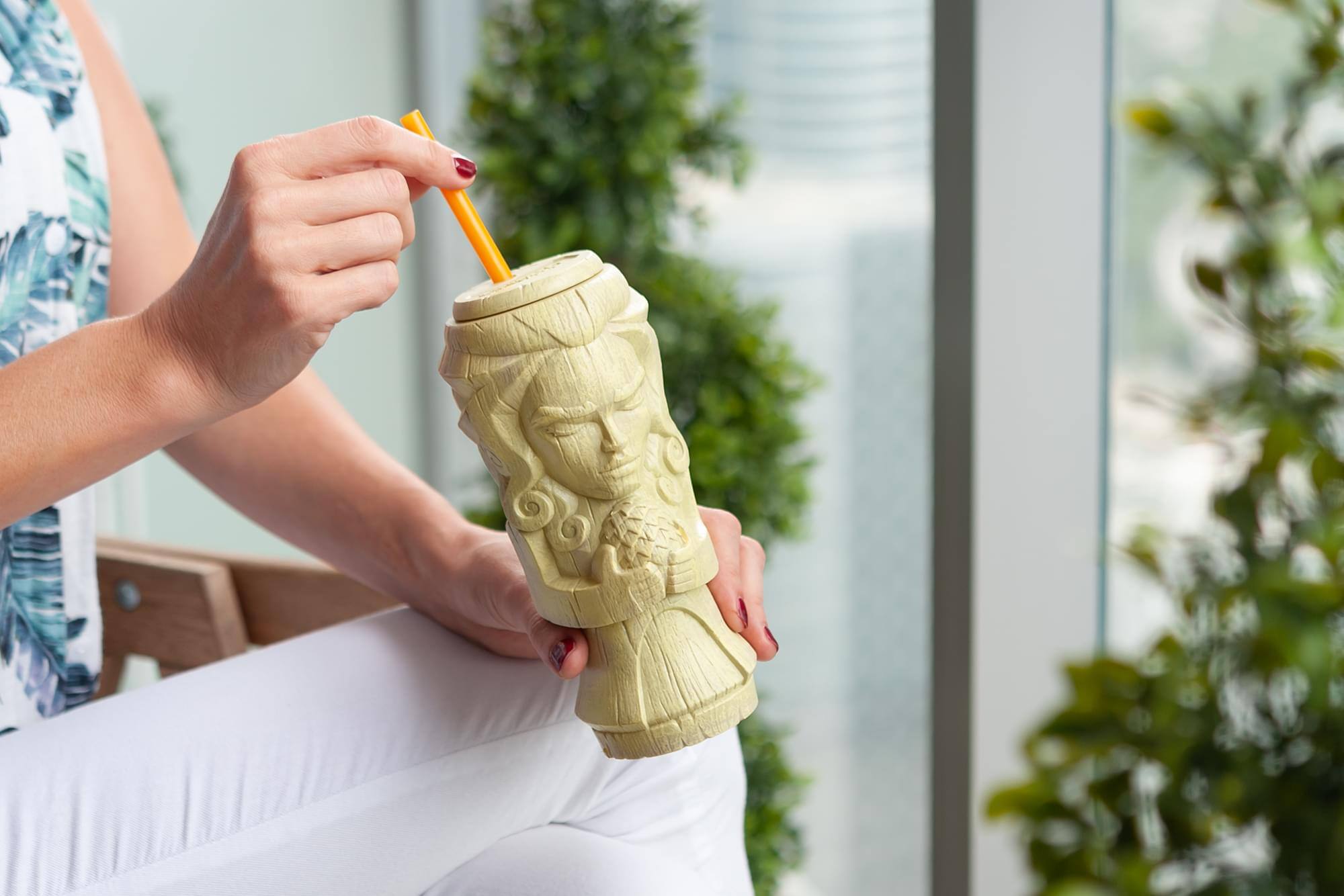 Alt View 4. Game of Thrones - Geeki Tikis Game of Thrones Daenerys Plastic Tumbler | Holds 20 Ounces - Tan.