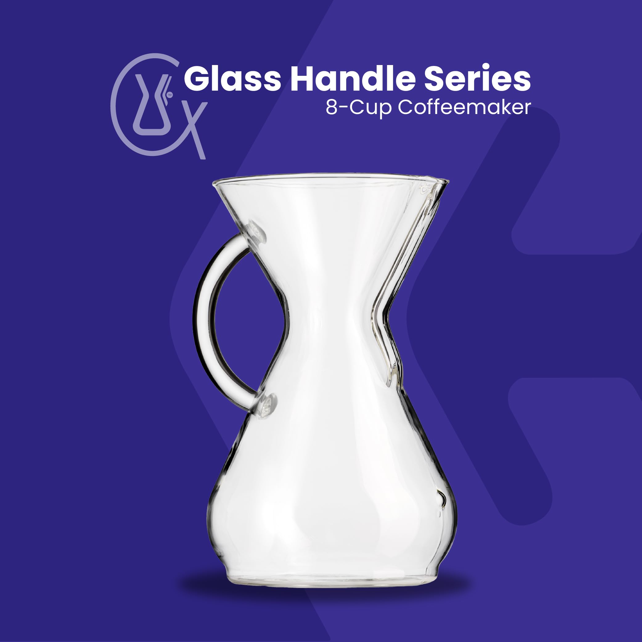 Glass Handle Series  
8-Cup Coffeemaker