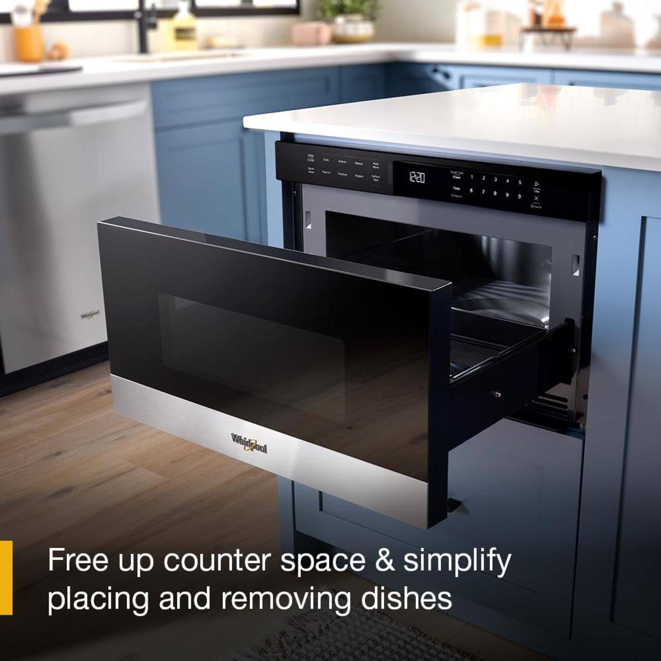 059 - 4.111a1.a D x Whirlpool Free up counter space & simplify placing and removing dishes
