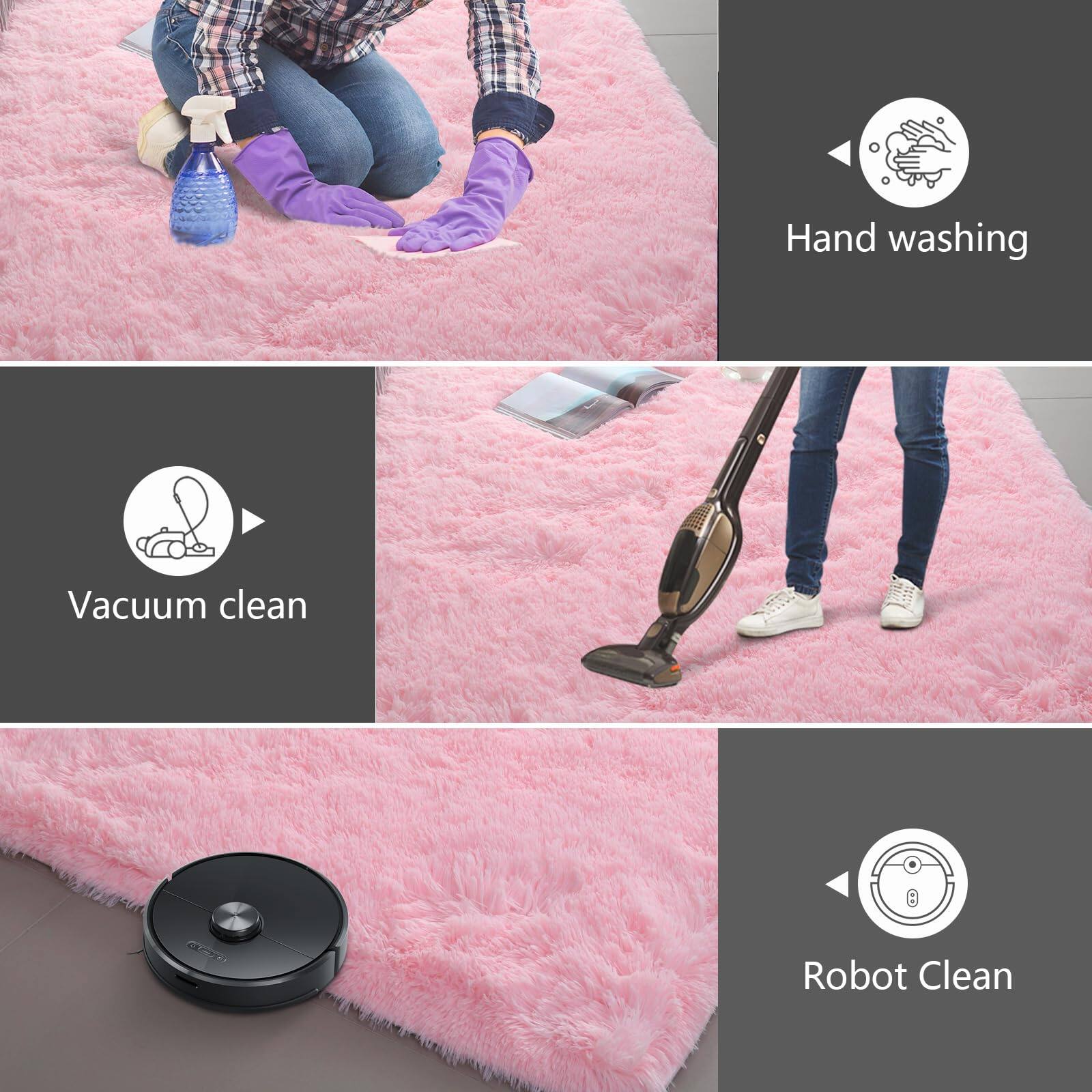 - Hand washing
- Vacuum clean
- Robot Clean