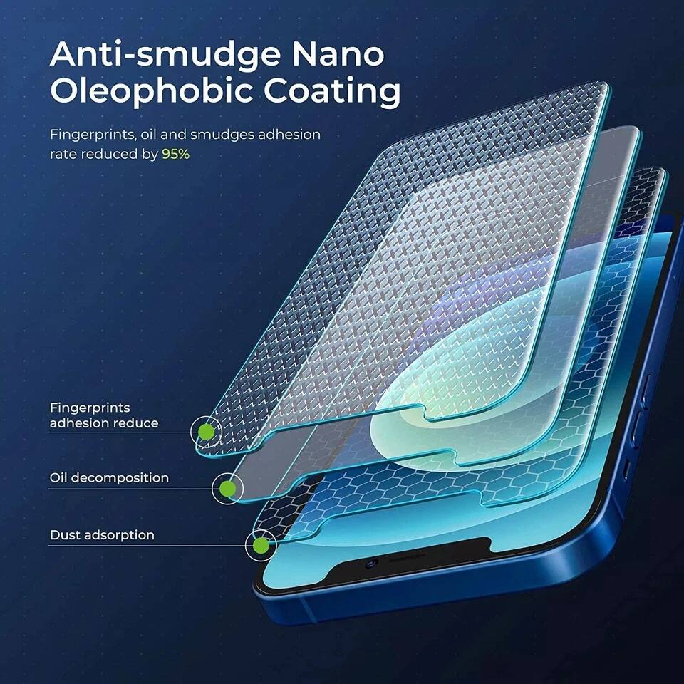 Anti-smudge Nano Oleophobic Coating

Fingerprints, oil and smudges adhesion rate reduced by 95%

- Fingerprints adhesion reduce
- Oil decomposition
- Dust adsorption