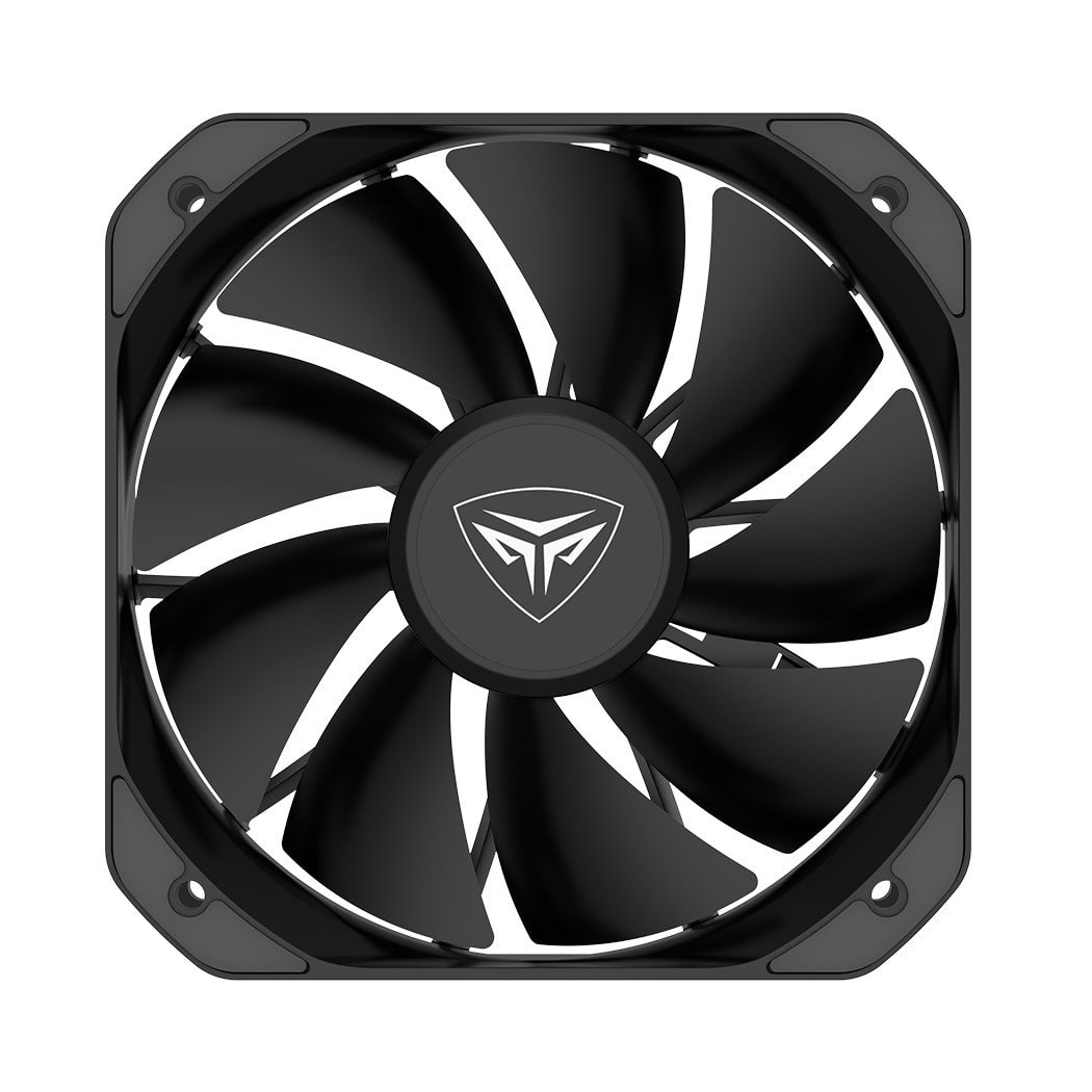 PCCOOLER - K4 BK CPU cooler, 130mm booster fan - Black