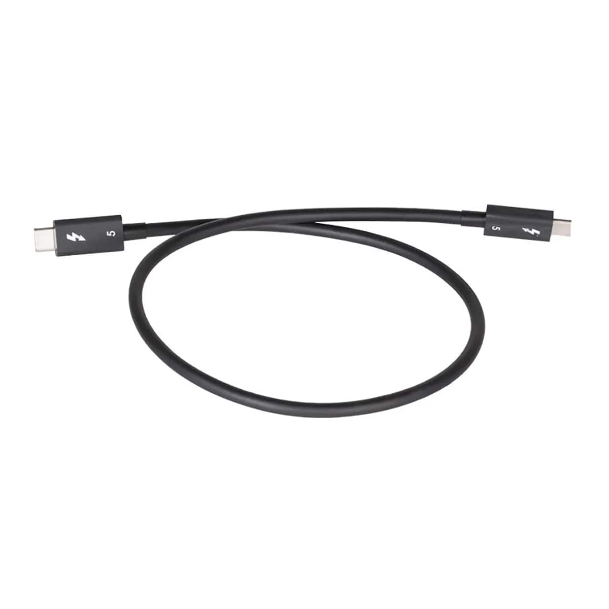 Sonnet Technologies - Sonnet 240W 80Gbps Thunderbolt 5 USB Type-C Cable, Black - 1.6'