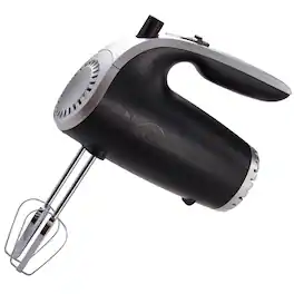 Brentwood - HM-48B Lightweight 5-Speed Electric Hand Mixer - Black