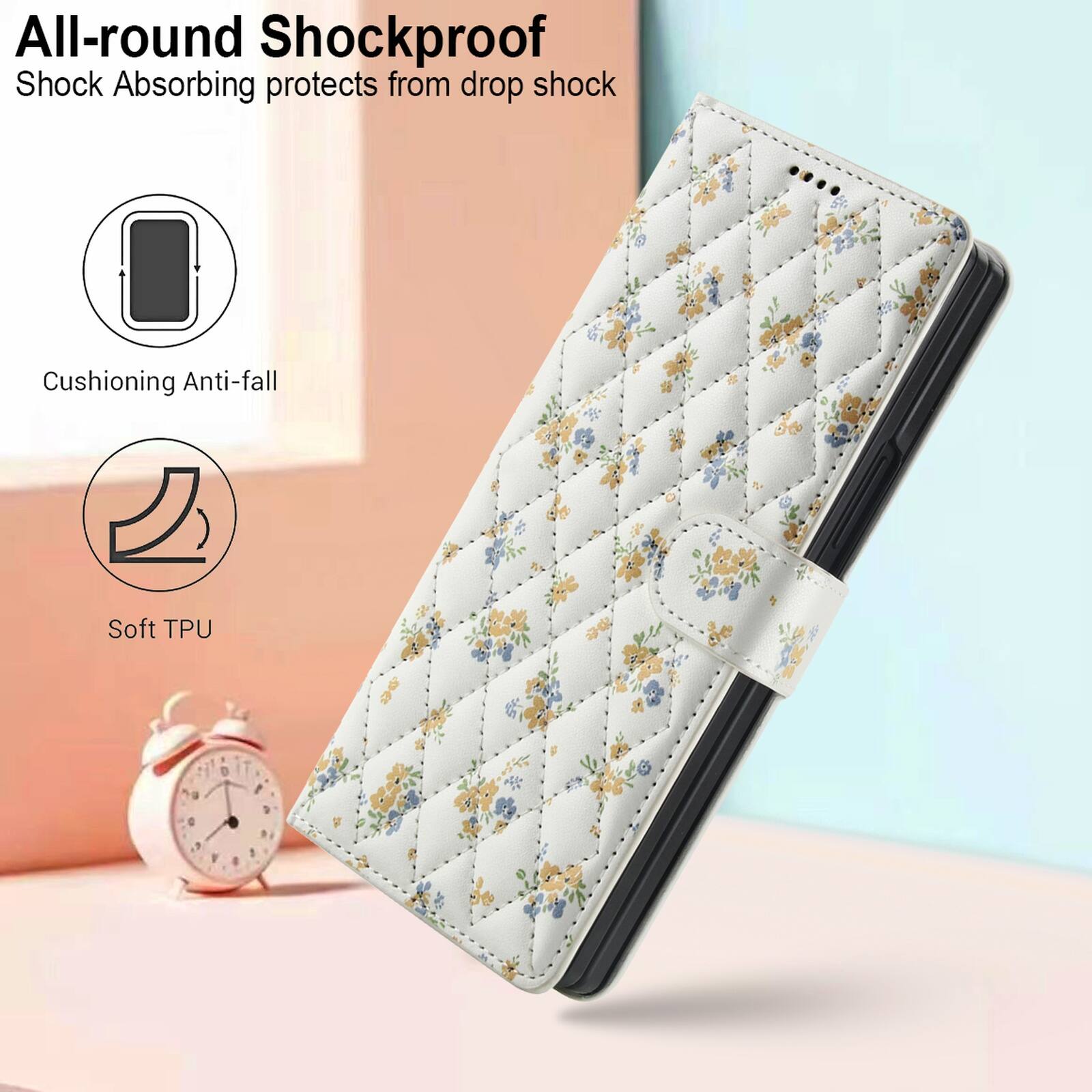 All-round Shockproof Shock Absorbing protects from drop shock Cushioning Anti-fall Soft TPU