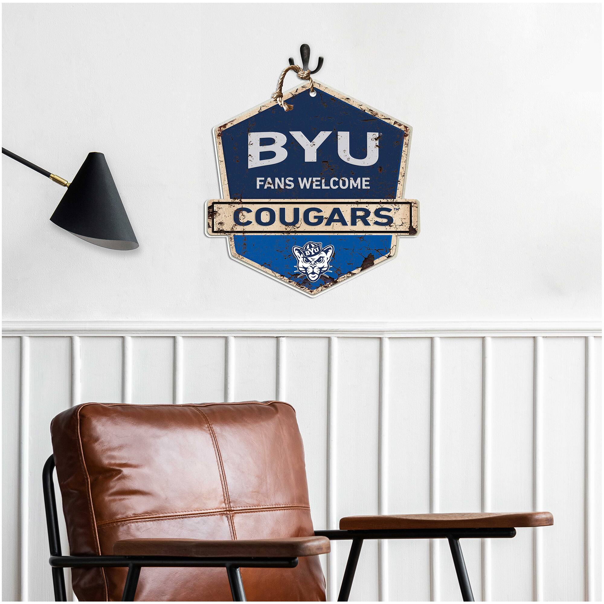 BYU FANS WELCOME COUGARS