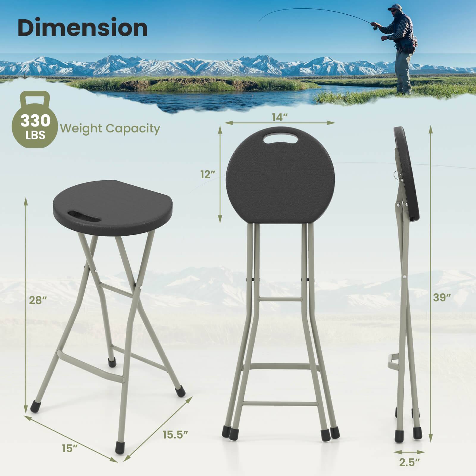 Dimension  
330 LBS Weight Capacity  
14" x 12" x 28" x 15" x 15.5" x 39" x 2.5"