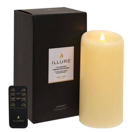 ILLURE  
CANDLE  
FLAMELESS  
LUMI360°