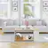 Alt View 12. Costway - 2-Tier Coffee Table Sofa Side Table w/ 2 Storage Shelves Living Room Office Oak - Oak and Gray.