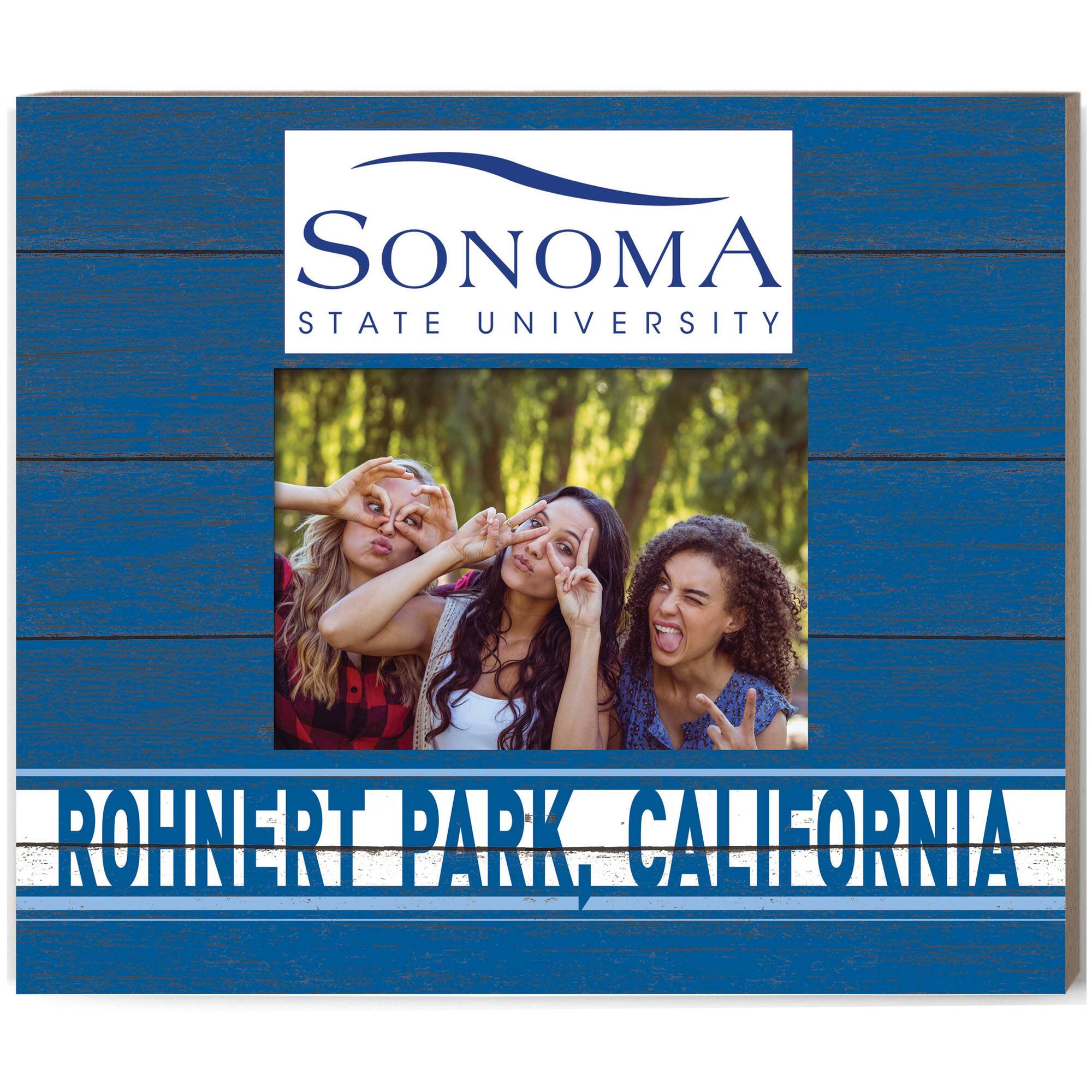 Jardine - Sonoma State Seawolves 11'' x 13'' Team Spirit Scholastic Picture Frame - Blue price history on PriceWatchPro